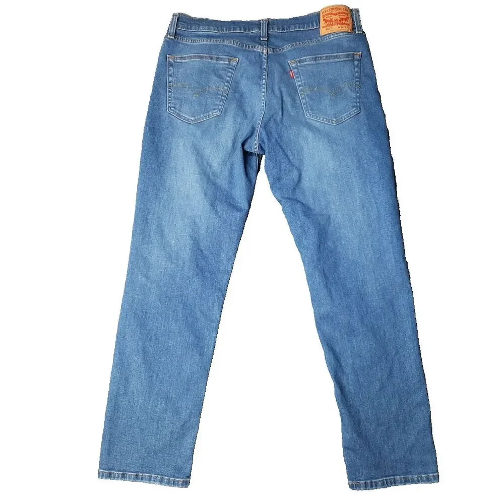 Levis Jeans Mens 34x32 Blue 541 Denim Medium Wash Strauss & Co Casual Preppy